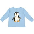 thumbnail image 3 of Inktastic Baby Penguin Boys or Girls Long Sleeve Toddler T-Shirt, 3 of 5