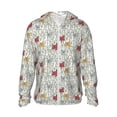 thumbnail image 1 of Fotbe Funny Cat White Chaqueta con Protección Solar UPF 50+ para Hombre y Mujer, Camisa con Capucha y Bolsillos-Medium, 1 of 7