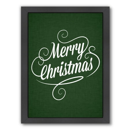 Jpg Art Dog - Americanflat 'Merry Christmas Forest Jpg' Framed Wall Art