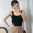 thumbnail image 4 of KOOYET Casual Women Tank Slim Knitting Camisole Female Bottoming Vest, 4 of 6