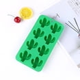 thumbnail image 1 of Bandeja para cubitos de hielo ZHAOCHENG Tropical Chic 22 x 13 cm Verde, 1 of 5