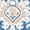 Dark Blue/Ivory, variant on Safavieh Liberty Kalya Floral Polyester Area Rug, Dark Blue/Ivory, 5'3" x 7'7"
