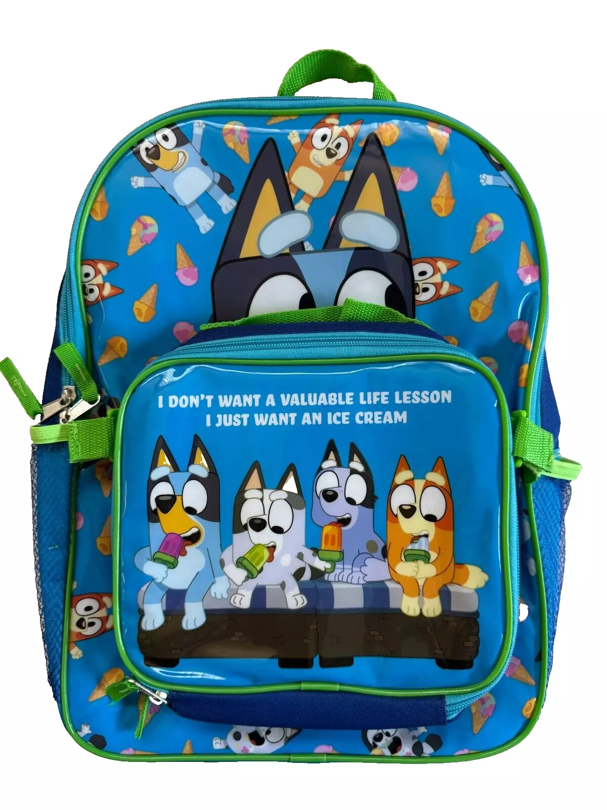 Bluey 16" Backpack with Lunch Bag