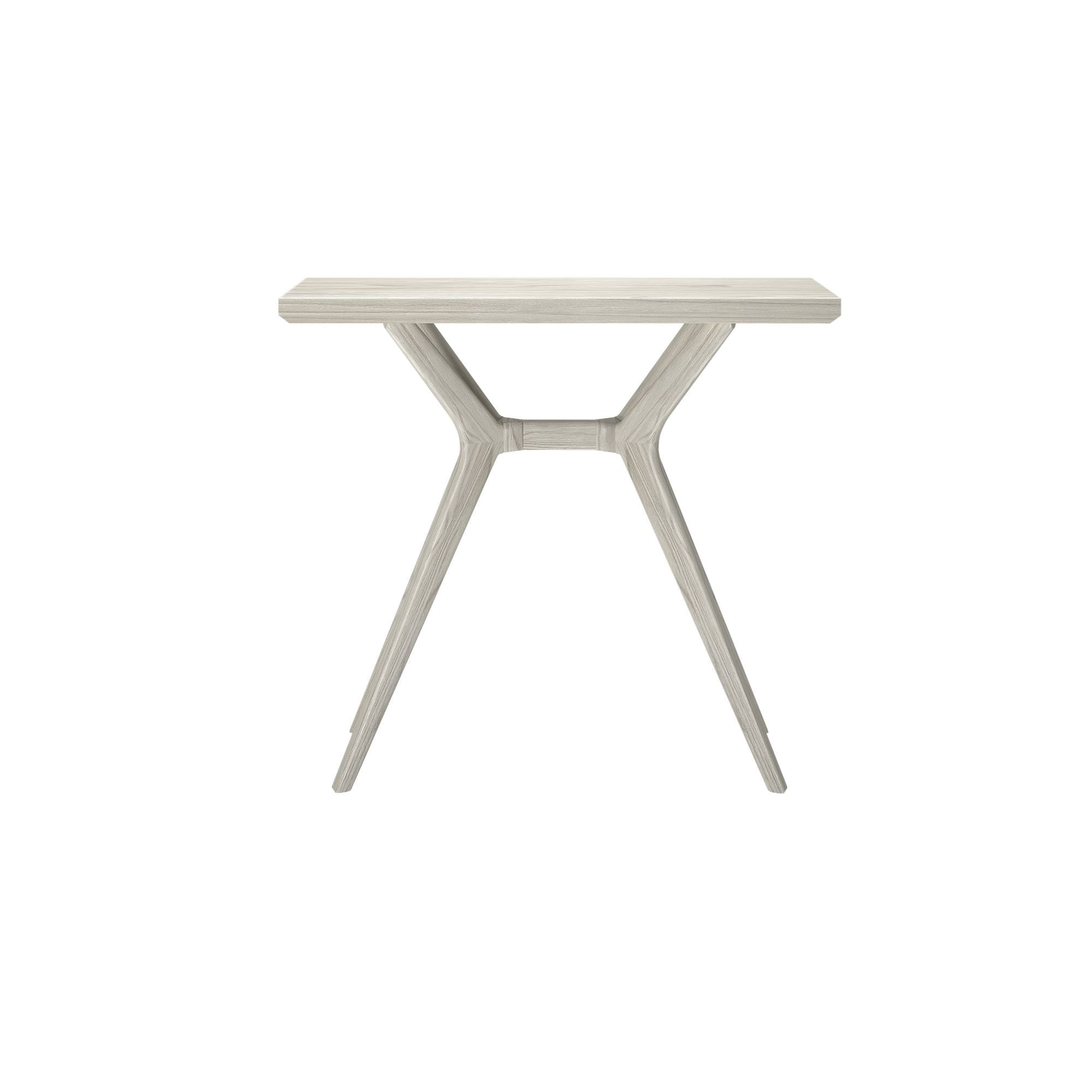 Plank+Beam Verso Console Table, 36" Solid Wood Modern Sofa Table, Narrow Entryway Table for Hallway, Behind the Couch, Living Room, Foyer, White Sand