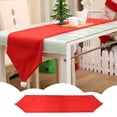 thumbnail image 2 of Mantel Para Cena, Reunión, Fiesta, Navidad, Mesa De Navidad, Lavable, Para Fiesta Familiar, Rojo, Perfecto Para Cocina, Comedor Y Bar, 2 of 8