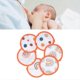 thumbnail image 3 of 6pcs Breast Pads Bamboo Fiber Washable Reusable Breathable Breastfeeding Nursing Pads for MaternityES067-D, 3 of 4