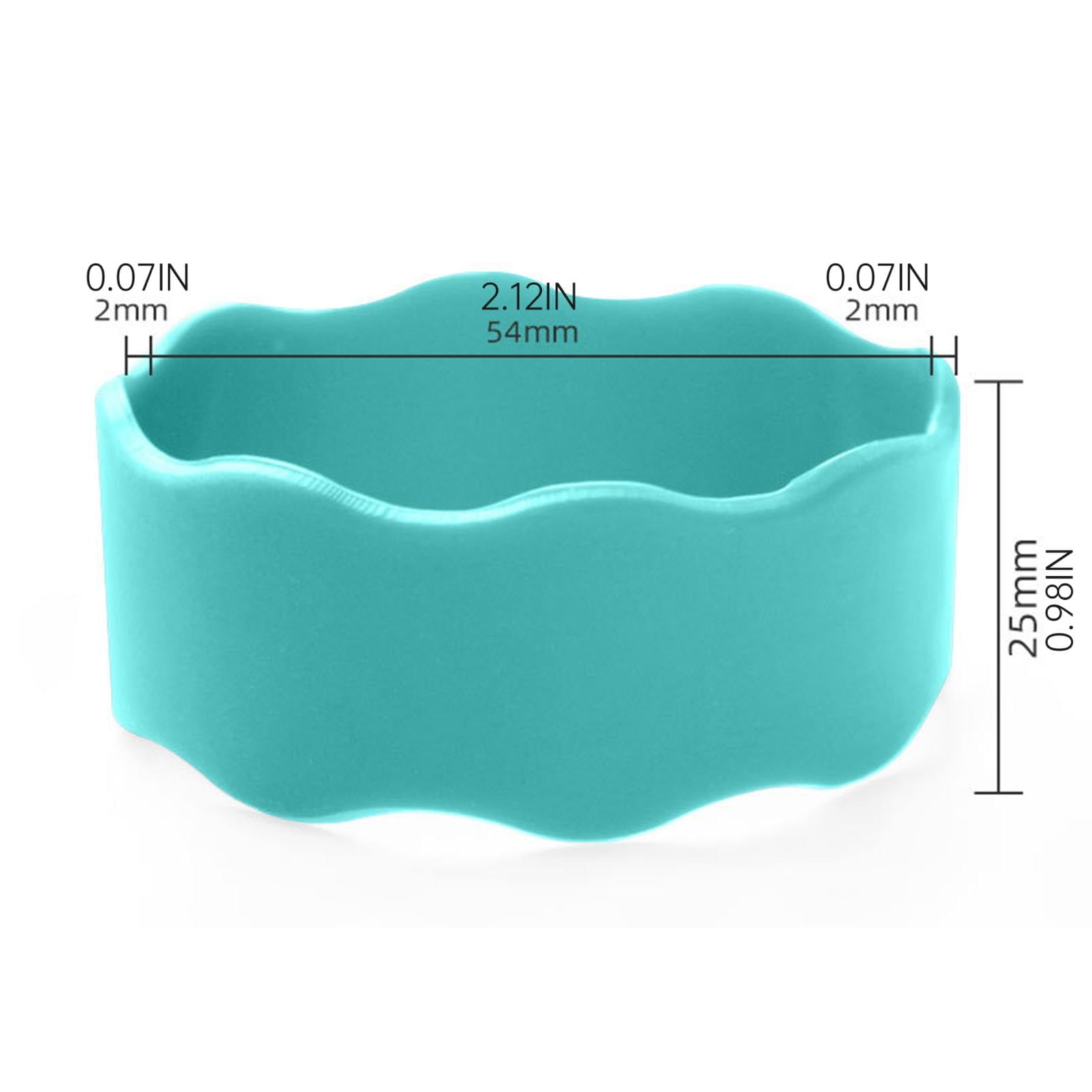 8pcs Étiquettes En Silicone Pour Biberons Garderie, Bande Réutilisables