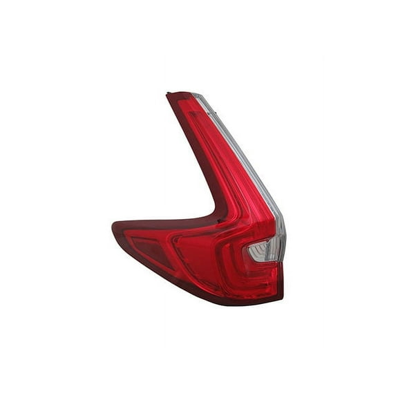 Left Driver Side Outer Tail Light Assembly - Quarter Panel Mounted - Compatible with 2017 - 2019 Honda CR-V 2018
