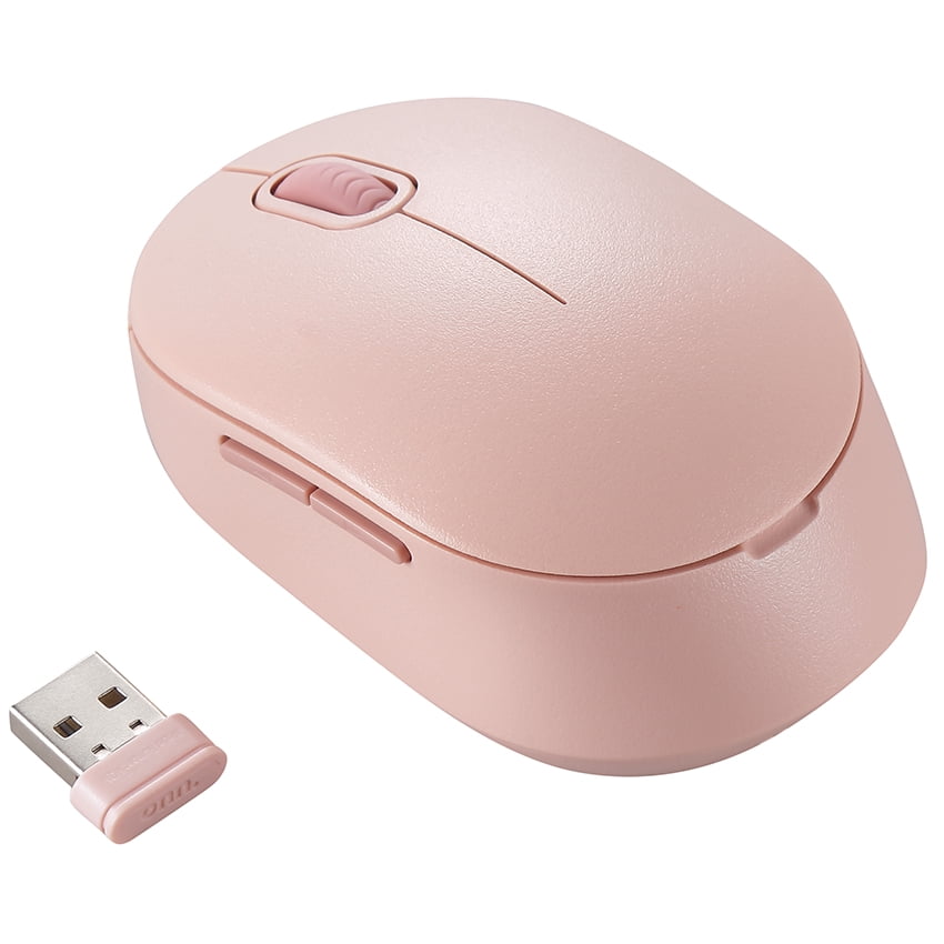 Onn. 5-Button Wireless Mouse - Pink