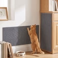 thumbnail image 6 of Cat Scratching Board Large Wall Mounted 100x40cm Polyester Tough No-Debris & Self-Adhesive Climbing for Indoor Cats Scratching Stretching Furniture Protection Cat Toy by MPOISVA, 6 of 7