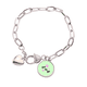 thumbnail image 1 of Moses está interesado en la moda cibernética. Pulsera de cadena de corazón joyería encanto moda, 1 of 3