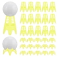 thumbnail image 1 of Uxcell Tees de Golf para Simulador [1PCS] - Tees de Golf de Plástico para Campo de Práctica y Césped de Invierno - [Amarillo - 1.77 IN], 1 of 7