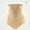 Beige, variant on 4-14 Size Tummy Control Thong Shapewear for Women Seamless Shaping Thong Panties Body Shaper Underwear