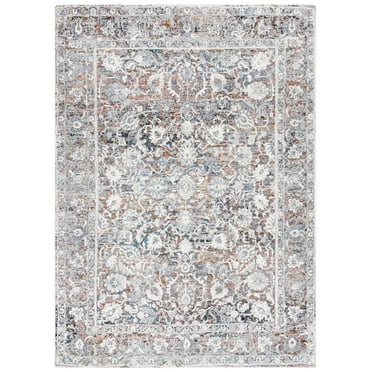 SAFAVIEH Limitee Jocin Floral Area Rug, Grey/Beige, 2'6" x 4'
