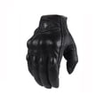 thumbnail image 1 of Guantes de moto negro Racing cuero genuino moto blanco Road Racing Team Glove hombres verano invierno Tan Jianjun  unisex, 1 of 2