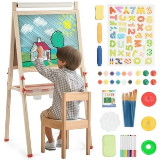 Keenstone Unicorn Art Easel for Kids, Educational Toy for 3,4,5,6