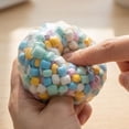 thumbnail image 4 of Beads Squishies, Squishies Beads, Glitter Fidget Toys Adults & Teens, Easter Basket Stuffers, Sensory Stress Ball Squeeze Toys for Stress Relief, 1Pack, 4 of 6