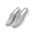 thumbnail image 3 of Ymiytan Womens Loafers Comfy Slip On Shoes Casual Mules Slippers Gray 5, 3 of 6