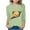 Mint Green, variant on OKSALE 3/4 Length Sleeve T Shirts for Boys Girls Kids Cute Bear Printing Tshirt Trendy Loose Fitted Shirt Tops Casual Crewneck Tee Clothes for Children Size 7-8