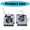 thumbnail image 5 of CPU Cooler Fan USB Powerd GPU Radiator for Acer Nitro 5 AN515-55 AN517-52, 5 of 11