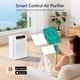 thumbnail image 3 of Purificador de aire AMEIFU para habitaciones grandes 280 m² WiFi filtro HEPA, 3 of 8