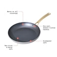 thumbnail image 3 of Beautiful 12" Fry Pan, Grey Smoke by Drew Barrymore, 3 of 8