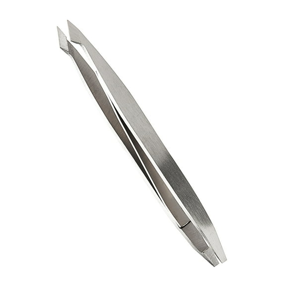 Equate Stainless Steel Dual-Ended Slant-Point and Straight-Tip Tweezers, 1 Count