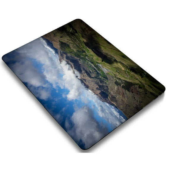 KSK KAISHEK Hard Shell Case Cover Compatible New MacBook Air 13"( Retina Display & Touch ID, 2022/2021/2020/2019/2018) + Black Keyboard Cover Model A1932&A2179&A2337 m1, USB Type-C Colorful B 0294