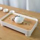 thumbnail image 2 of Mini caja de mesa de bandeja de té Gongfu chino de bambú kaili Sencillez, 2 of 2
