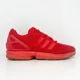 thumbnail image 1 of Ad-id-as Mens ZX Flux J BA9918 Red Running Shoes Sneakers Size 6, 1 of 6