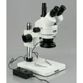 thumbnail image 2 of AmScope SM-1TSX-144 Professional Trinocular Stereo Zoom Microscope, WH10x Eyepieces, 3.5X-45X Magnification, 0.7X-4.5X Z, 2 of 4