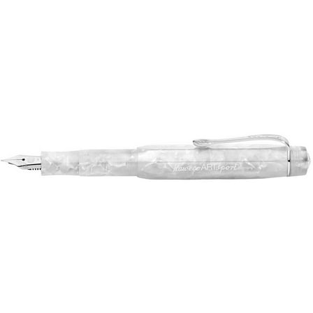 Kaweco 11000190 Art Sport Mineral White Fountain Pen, Extra Fine