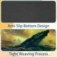 thumbnail image 4 of PhooArto Comfortable Mouse Pad Sea Whale Ocean Sunset Desktop Mousepad , 21 x 25 cm Mouse Mat, Non-Slip Rubber Base, Improves Speed and Precision, 4 of 7