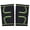 Light Green, variant on Professional Sport Knee Support Braces, 3D Knit Compression Kneepad for Fitness, Running, Cycling, Basketball - Black, M (1 Pair)