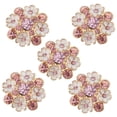 thumbnail image 2 of Botones De Vástago De De Imitación De Flores De 22x5 Piezas Para Manualidades De Costura 23mm Sunnimix botones de diamantes de imitación, 2 of 8