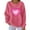 Hot Pink, variant on Felirenzacia Plus Size Women’s Valentine Hoodie Love Heart Print Long Sleeve Casual Comfy Pullover Top Romantic Holiday Outfit Women’s Fashion, White,S