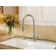 thumbnail image 7 of Hanover 1-Handle Pull-Down Kitchen Faucet with Soap Dispenser in Polished Chrome, 7 of 7