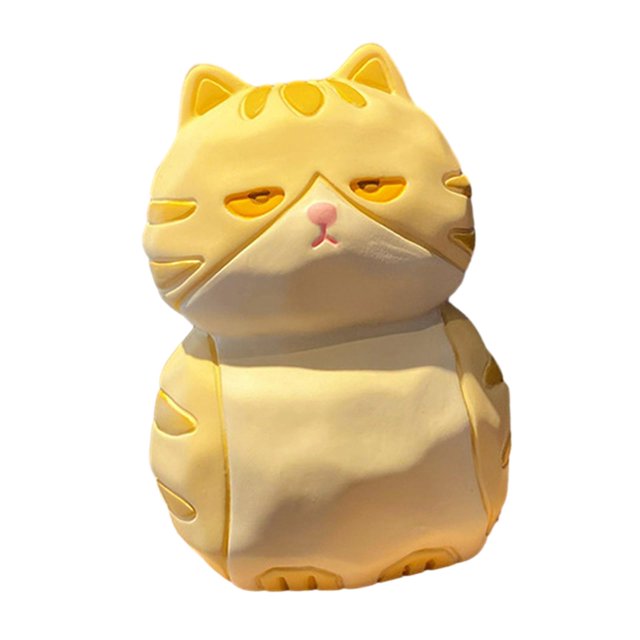 Decoración para salpicadero de coche BLESIY Figuras de gato Estilo E