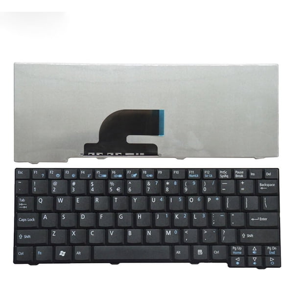 New Laptop Keyboard Replacement for Acer NSK-AJE01 NSK-AJE0S AEZG5R00010 AEZG5R00110 AEZG5700D0 AEZG5P00010 MP-08B43U4-9201 PK1306F01L0 PK1306F0900 V091902AS1 US Black Color
