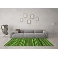 thumbnail image 3 of Ahgly Company Indoor Rectangle Oriental Green Modern Area Rugs, 5' x 8', 3 of 4