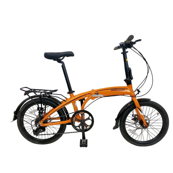 Origami Gazelle 8-speed aluminum folding bike with disc brakes