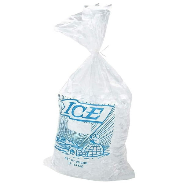 Pack of 1000 High Density Ice Bucket Liners, Clear 12 x 12 ...