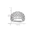 thumbnail image 5 of 1.00 Carat (Ctw SI1-SI2, G-H-I) Lab-Grown Diamond Ring in 14K White Gold, 5 of 6