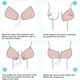thumbnail image 4 of Sticky Bra Sujetador push up invisible sin tirantes, sujetadores reutilizables sin espalda para mujer, sujetador autoadhesivo, 2 pares, 4 of 6