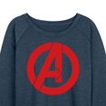 thumbnail image 3 of Marvel The Avengers - A Logo - Women's French Terry Pullover Sweatshirt, 3 of 5