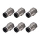 thumbnail image 1 of Accesorios de conexión a presión con rosca, conector neumático recto hembra, accesorios neumáticos, accesorios para compresores de aire, optimizados para la excelencia, 1 of 8