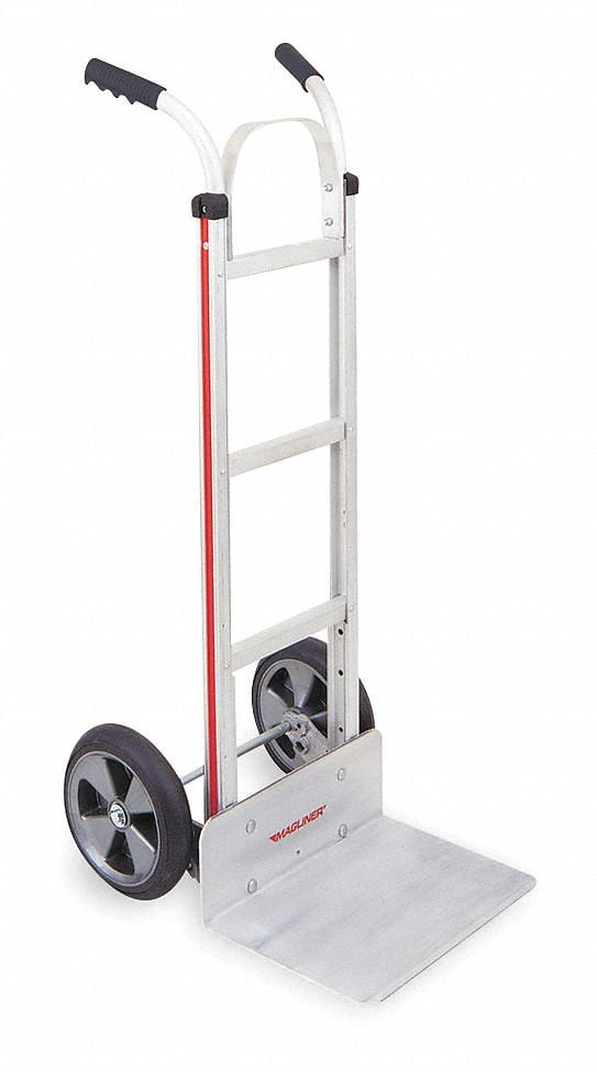 MAGLINER NTK5GDE3A5 Hand Truck,500 lb.,62"x14"x20",Silver 