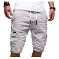 thumbnail image 1 of Casual Playa Hombre Short Pantalones Cargo Táctica Cortos, 1 of 6