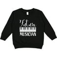 thumbnail image 2 of Inktastic Future Musician Piano Music Toddler Sweatshirt, 2 of 4