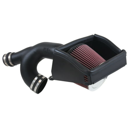 K&N Performance Cold Air Intake Kit 63-2592 with Lifetime Filter for Ford F150 3.5L Turbo (Best Air Filter For F150 Ecoboost)